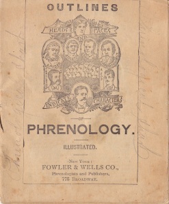 Anon, Outlines of Phrenology, New York: Fowler & Wells, 1884: title page.